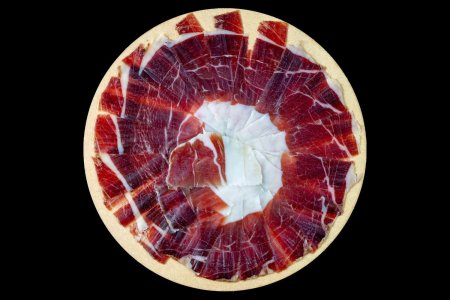 Pétales Jambon Porc Noir de Bigorre AOP coupées au couteau