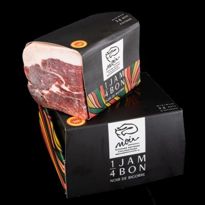 1/4 jambon Porc Noir de Bigorre