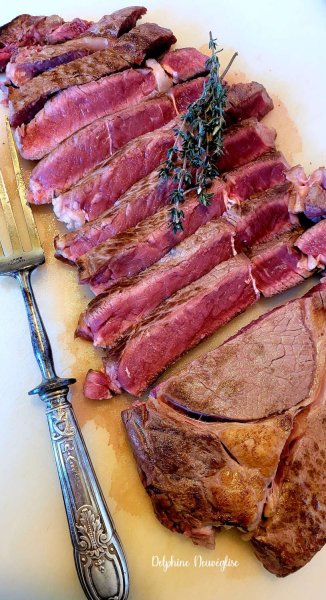entrecôte maturée bœuf limousin