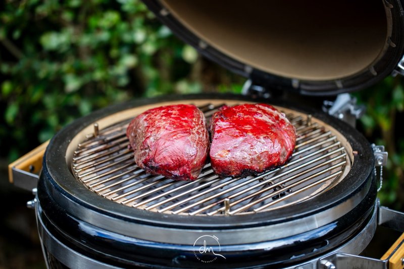 Coeur de rumsteck au Barbecue